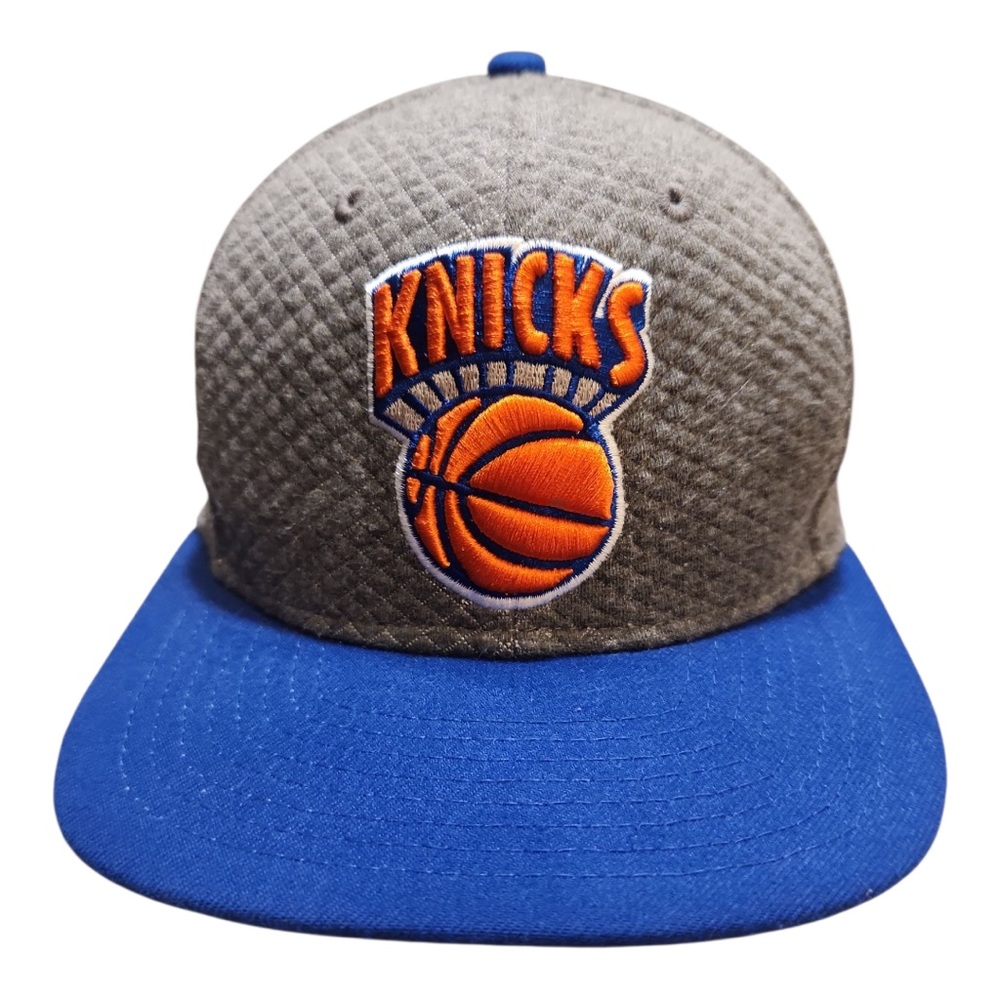 New Era Gray and Blue NY Knicks Hat